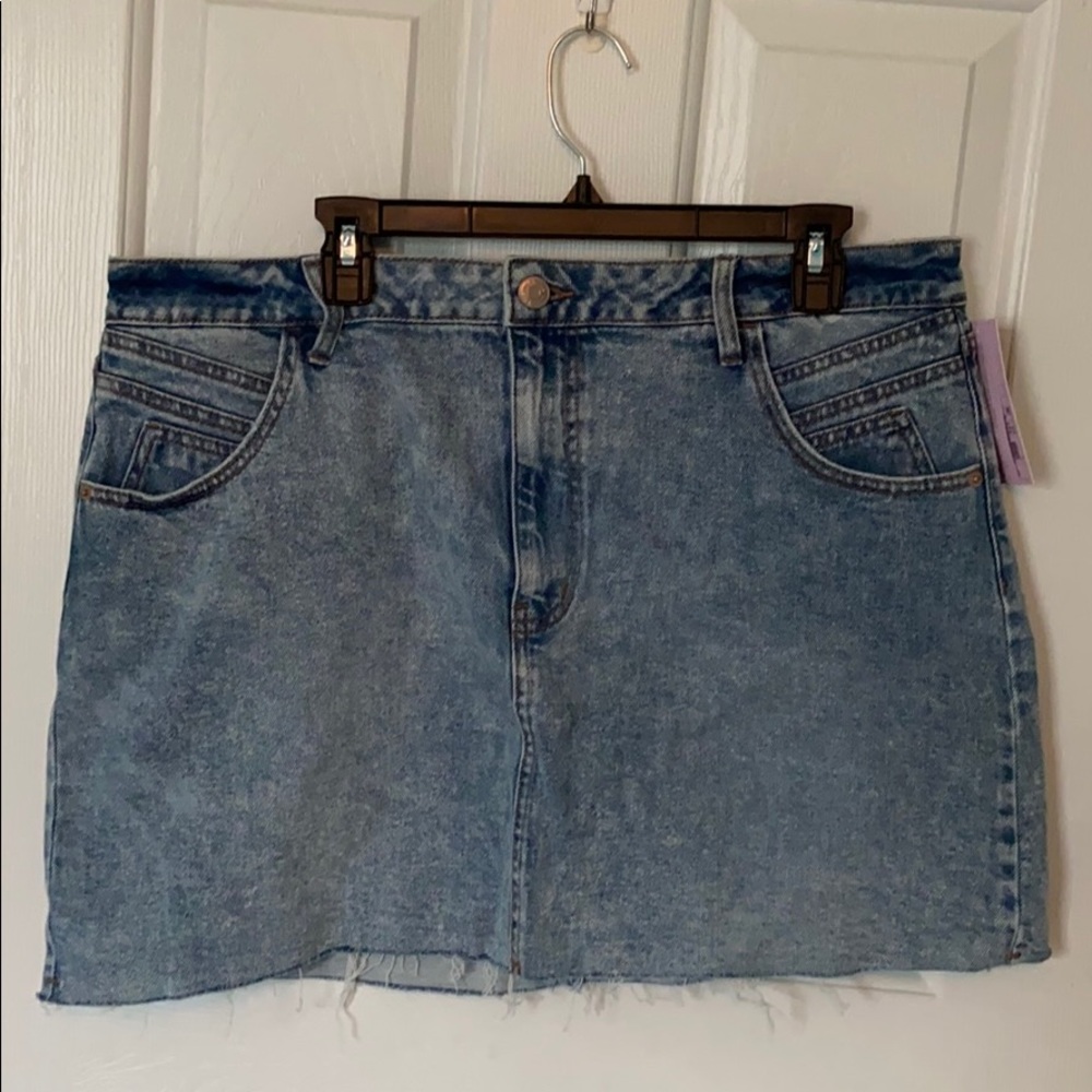 Jean skirt